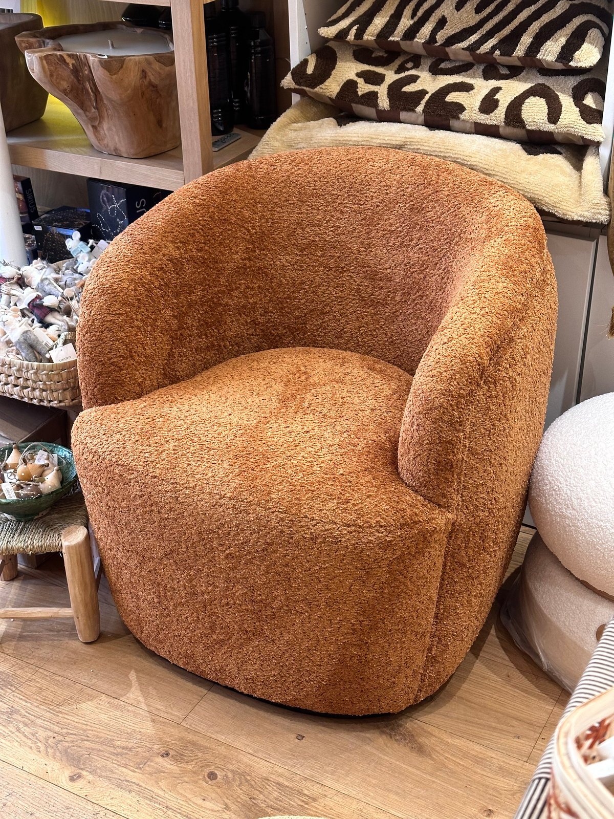 Fauteuil rouille