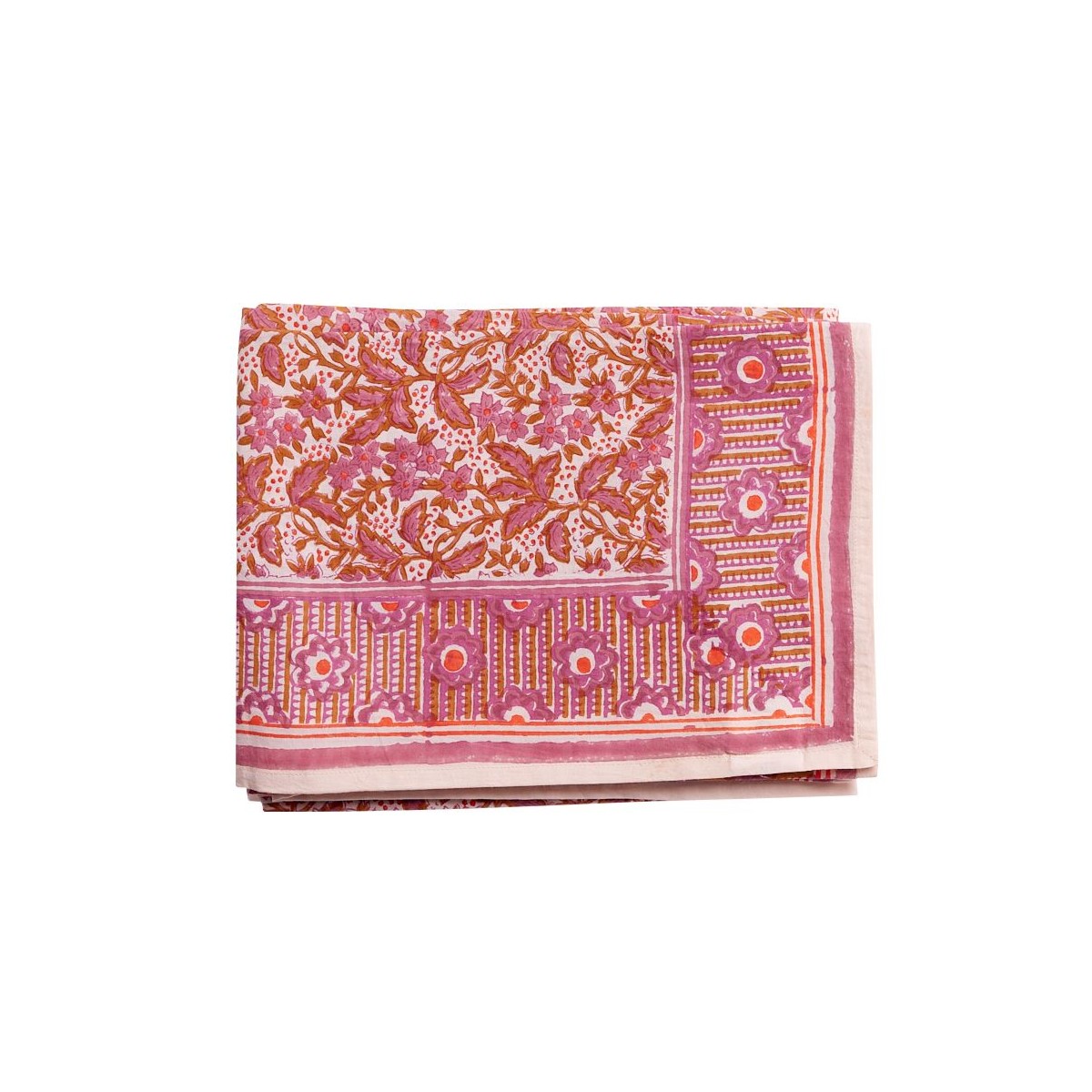 Nappe à fleurs mauve