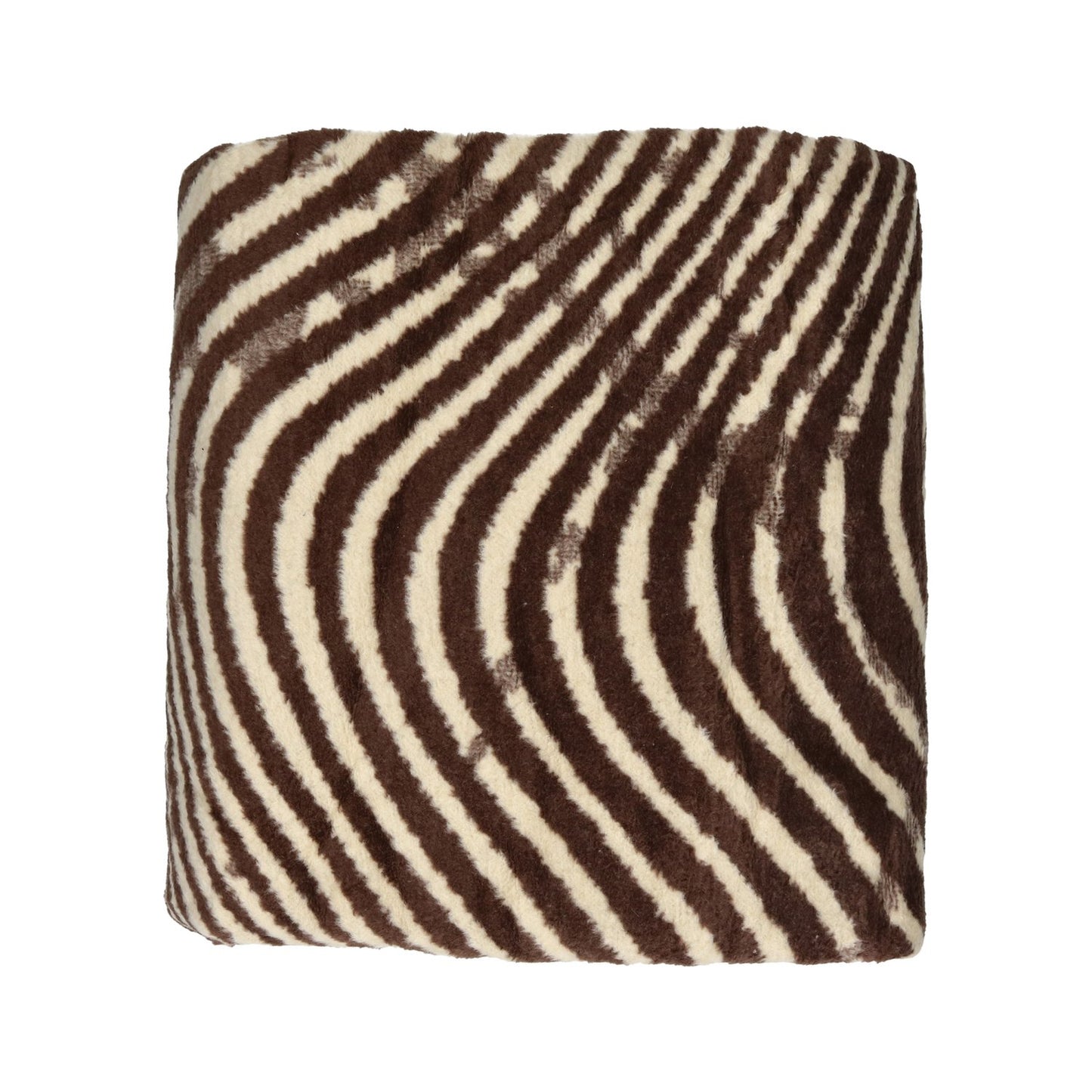 Plaid cocon rayure