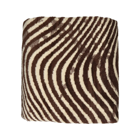 Plaid cocon rayure