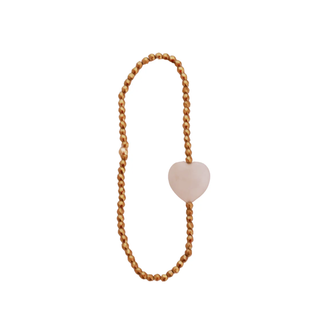 Bracelet coeur pierre de lune