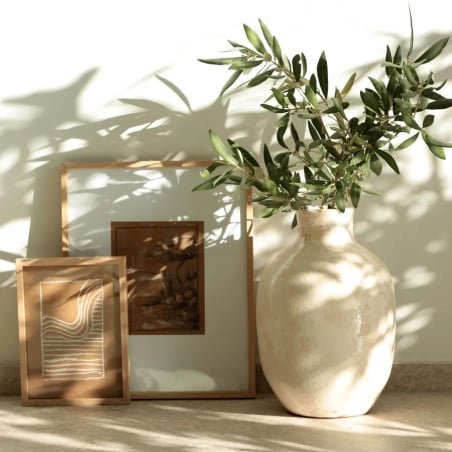 Vase finition nacré