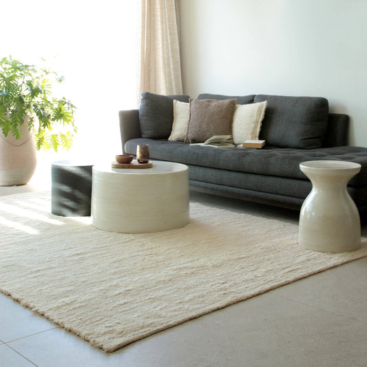 Tapis blanc - plusieurs tailles
