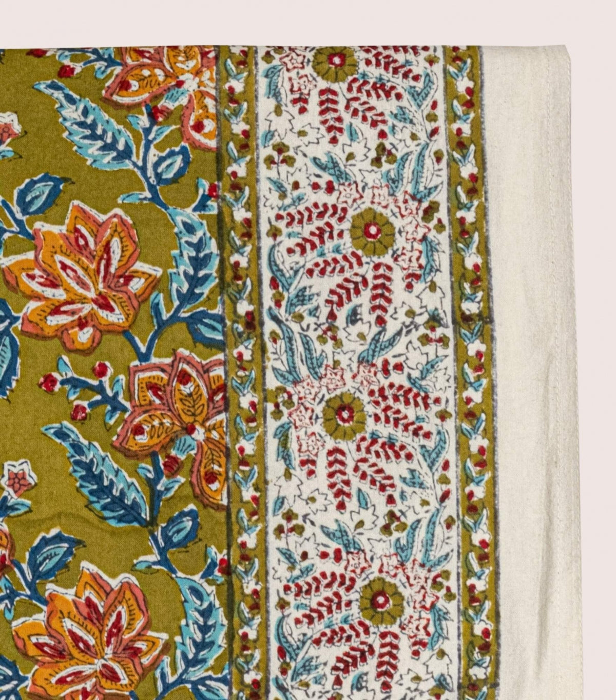 Nappe à motifs kaki