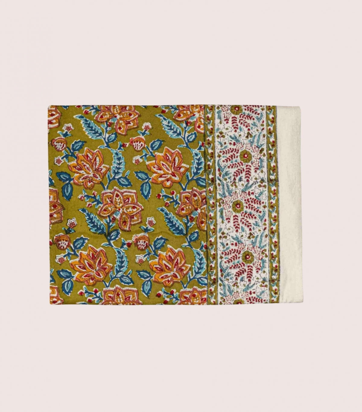 Nappe à motifs kaki