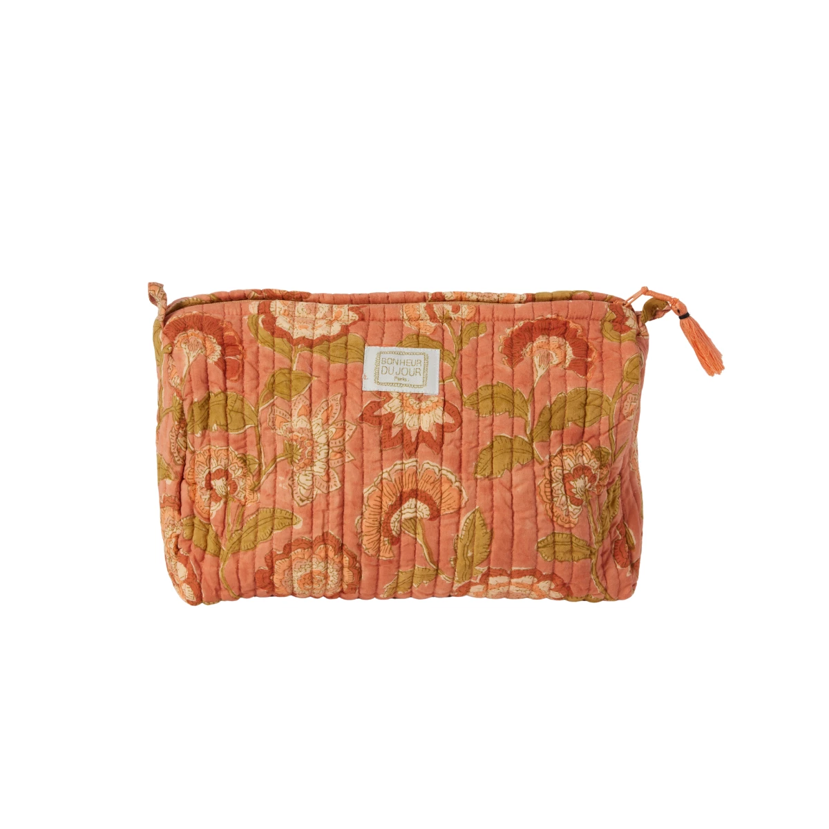 Trousse à fleurs terracotta