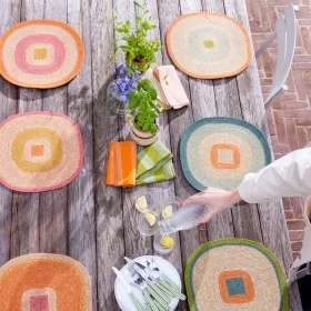 Set de Table bleu orange