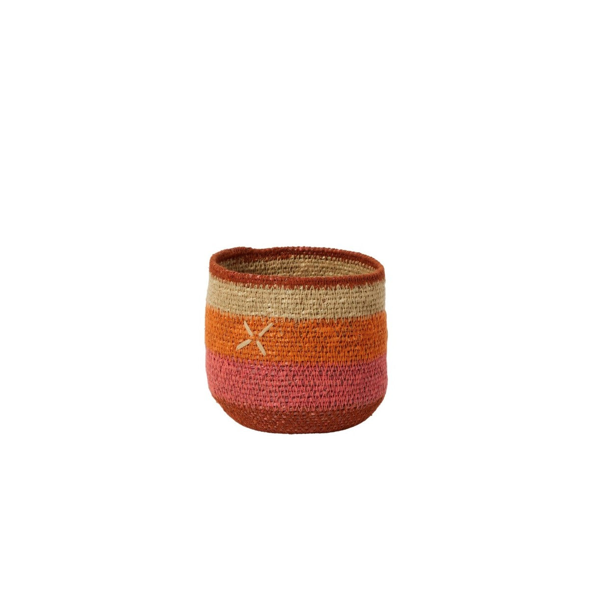 Panier / cache pot S orange