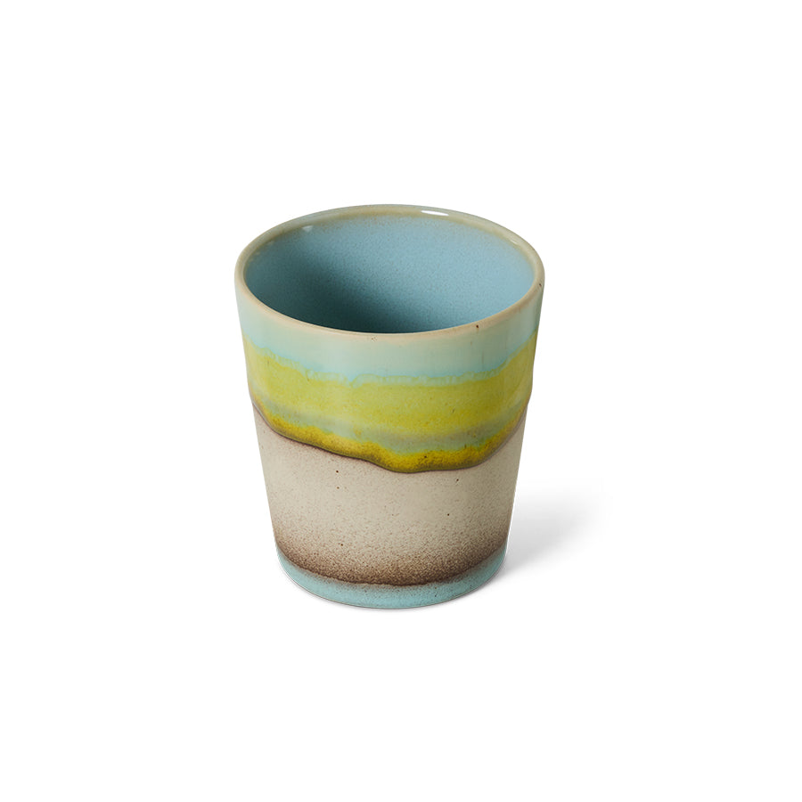 Tasse bleu vert