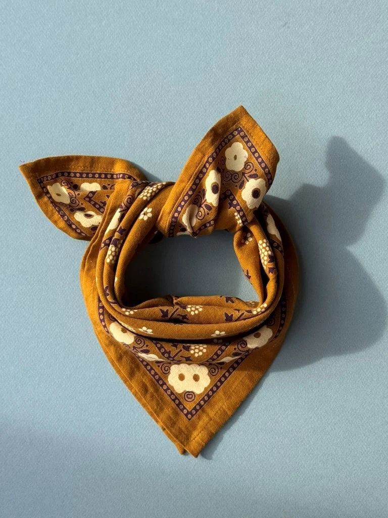 Foulard indien bronze