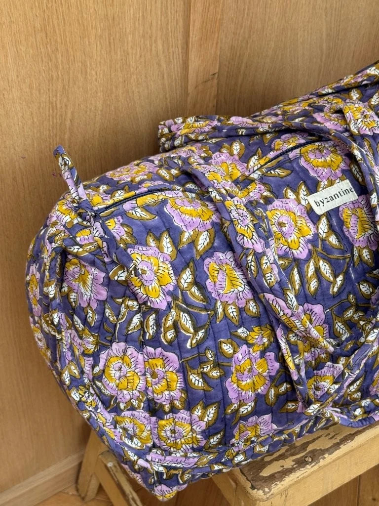Sac week-end bleu